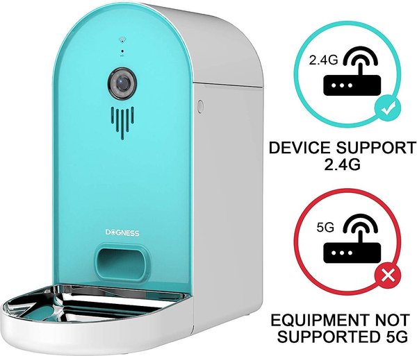 DOGNESS Automatic WiFi Dog & Cat Smart Feeder with HD Camera