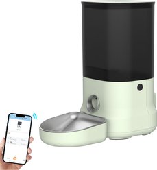 DOGNESS Cube App Dog & Cat Feeder, Large, Green