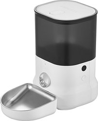 DOGNESS Cube App Dog Feeder, 4-lit, Pearl White