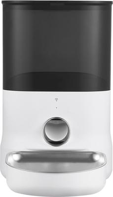 Show full view: DOGNESS Cube App Dog Feeder, 4-lit, Pearl White slide 2 of 6