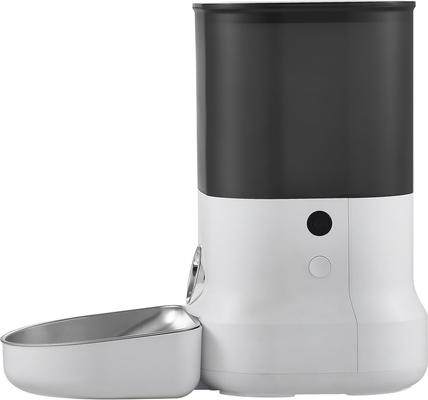 Show full view: DOGNESS Cube App Dog Feeder, 4-lit, Pearl White slide 3 of 6