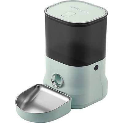 DOGNESS DOGNESS Cube Automatic Dog Feeder, 4-lit, Mint Green