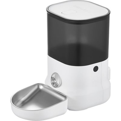 DOGNESS DOGNESS Cube Automatic Dog Feeder, 4-lit, Pearl White