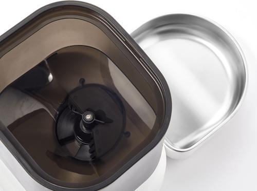 Show full view: DOGNESS Cube Automatic Dog Feeder, 4-lit, Pearl White slide 6 of 9