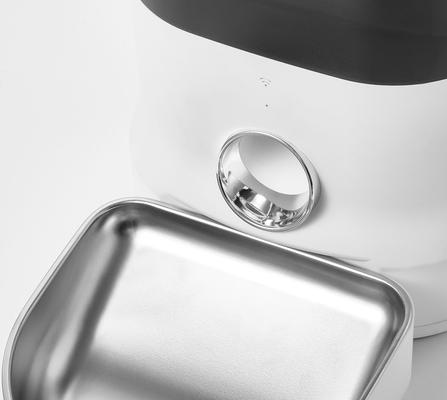 Show full view: DOGNESS Cube Automatic Dog Feeder, 4-lit, Pearl White slide 8 of 9