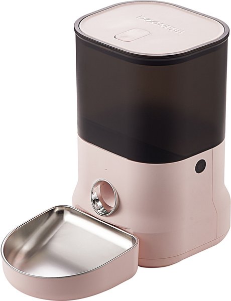 Show full view: DOGNESS Cube Automatic Dog Feeder, 4-lit, Powder Pink slide 1 of 1