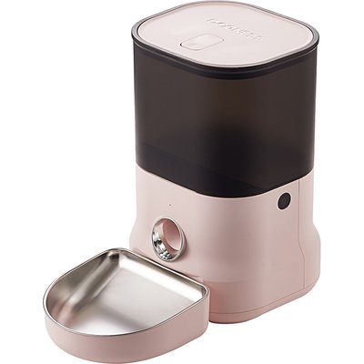 DOGNESS DOGNESS Cube Automatic Dog Feeder, 4-lit, Powder Pink