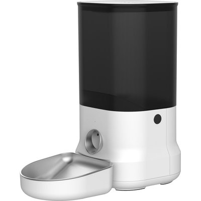 DOGNESS DOGNESS Cube Automatic Programmable Dog & Cat Feeder, Large, White