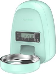 DOGNESS Mini Programmable Automatic Dog & Cat Feeder, Green