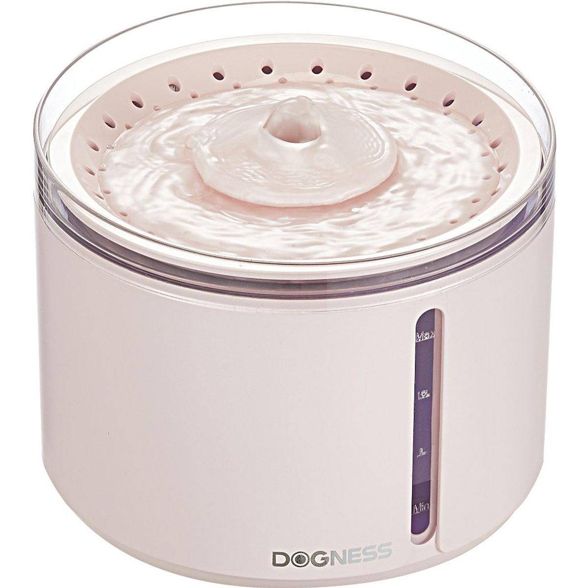 DOGNESS Smart Automatic Dog Water Fountain, 2.2-lit, Powder Pink