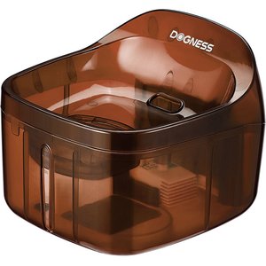 DOGNESS Smart Dog Water Fountain, 2-lit, Transparent Brown