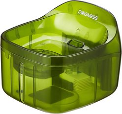 DOGNESS Smart Dog Water Fountain, 2-lit, Transparent Green