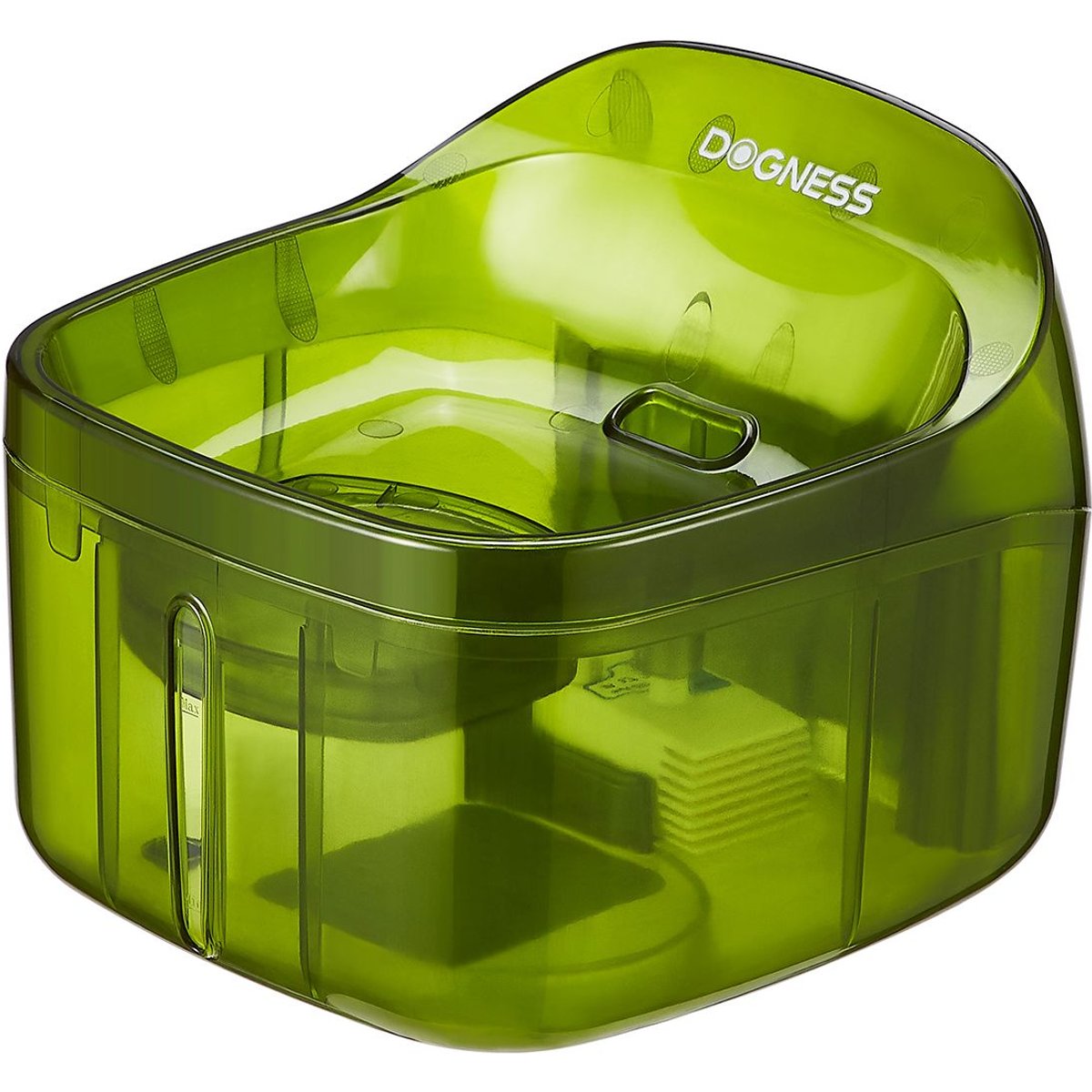 DOGNESS Smart Dog Water Fountain, 2-lit, Transparent Green