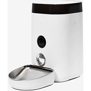 DOGNESS Wide View Cam Dog Feeder, 3.6-lit, Pearl White