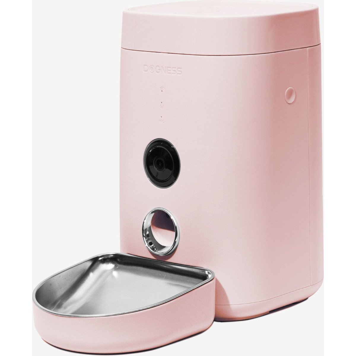 DOGNESS Wide View Cam Dog Feeder, 3.6-lit, Powder Pink