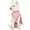 Show in main carousel: Dogs & Cats & Co. 100% Cotton Striped with Dainty Flowers, Human-Grade Material & Craftsmanship Dog Dress, Hot Pink, 14-in slide 3 of 6