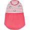 Show in main carousel: Dogs & Cats & Co. 100% Cotton Striped with Dainty Flowers, Human-Grade Material & Craftsmanship Dog Dress, Hot Pink, 16-in slide 4 of 6