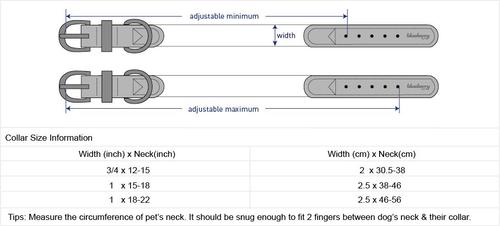 Show full view: Dogs & Cats & Co. 3M Reflective Leather & Polyester Striped Genuine Dog Collar, Pink, Medium: 18-in neck, 1-in wide slide 8 of 8