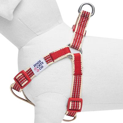 Show full view: Dogs & Cats & Co. 3M Reflective Secure & Adjustable for Nighttime Visibility Dog Harness, Burgundy Red, Small: 16.5 to 21.5-in chest slide 4 of 6