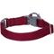 Show in main carousel: Dogs & Cats & Co. Classic Solid Color Polyester Dog Collar, Burgundy, Small: 16-in neck, 5/8-in wide slide 3 of 6