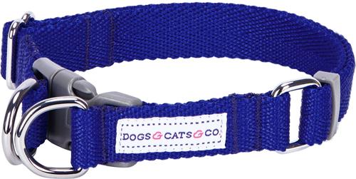 DOGS & CATS & CO. Classic Solid Color Polyester Dog Collar