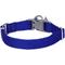 Show in main carousel: Dogs & Cats & Co. Classic Solid Color Polyester Dog Collar, Electric Blue, Medium: 20-in neck, 3/4-in wide slide 3 of 6