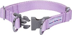 Dogs & Cats & Co. Classic Solid Color Polyester Dog Collar, Lavender, Small: 16-in neck, 5/8-in wide slide 2 of 5