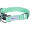 Show in main carousel: Dogs & Cats & Co. Classic Solid Color Polyester Dog Collar, Mint Green, Small: 16-in neck, 5/8-in wide slide 1 of 5