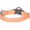 Show in main carousel: Dogs & Cats & Co. Classic Solid Color Polyester Dog Collar, Peach, Large: 26-in neck, 1-in wide slide 2 of 5