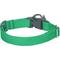 Show in main carousel: Dogs & Cats & Co. Classic Solid Color Polyester Dog Collar, Peacock Green, Medium: 20-in neck, 3/4-in wide slide 2 of 5