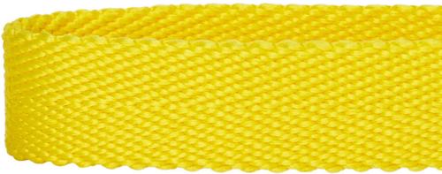 Show full view: Dogs & Cats & Co. Classic Solid Color Polyester Dog Collar, Vibrant Yellow, Small: 16-in neck, 5/8-in wide slide 5 of 6