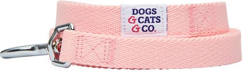 Show full view: Dogs & Cats & Co. Classic Solid Color Polyester Dog Leash, Almond Blossom, Small: 5-ft long, 3/4-in wide slide 2 of 3