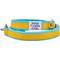 Show in main carousel: Dogs & Cats & Co. Contrast Striped Dog Leash, Solar Yellow/Capri Blue, Medium: 5-ft long, 5/8-in wide slide 2 of 4