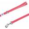 Show in main carousel: Dogs & Cats & Co. Contrast Striped Dog Leash, Stunning Brink Pink/Ballerina Pink, Small: 5-ft long, 3/4-in wide slide 4 of 5