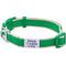 Show in main carousel: Dogs & Cats & Co. Contrast Striped Polyester Dog Collar, Bright Green & Sand, Small: 16-in neck, 5/8-in wide slide 1 of 7