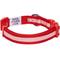 Show in main carousel: Dogs & Cats & Co. Daily Essential with Add-on Accessory Polyester Dog Collar, Red/Pink, Medium: 20-in neck, 3/4-in wide slide 6 of 10