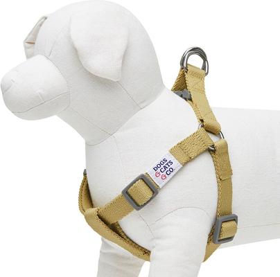 Show full view: Dogs & Cats & Co. Heavy Duty Classic Solid Color Step-In Dog Harness, Beige, Small: 16.5 to 21.5-in chest slide 3 of 7