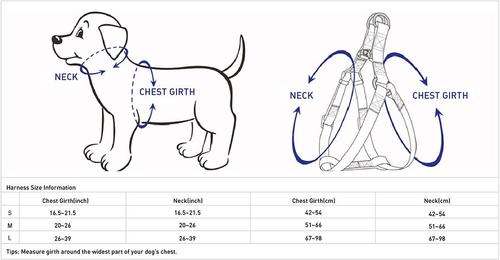 Show full view: Dogs & Cats & Co. Heavy Duty Classic Solid Color Step-In Dog Harness, Cyan Blue, Medium: 20 to 26-in chest slide 6 of 7