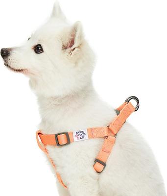 Show full view: Dogs & Cats & Co. Heavy Duty Classic Solid Color Step-In Dog Harness, Peach, Small: 16.5 to 21.5-in chest slide 1 of 7