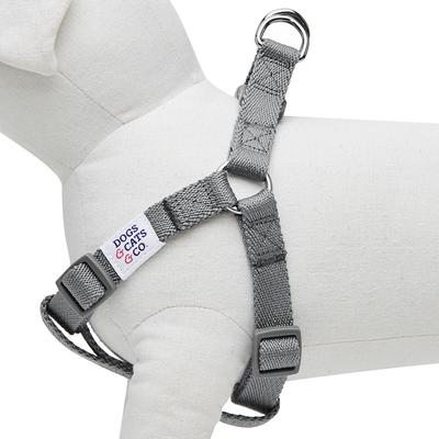 Show full view: Dogs & Cats & Co. Heavy Duty Classic Solid Color Step-In Dog Harness, Wild Dove, Small: 16.5 to 21.5-in chest slide 4 of 7