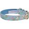 Show in main carousel: Dogs & Cats & Co. Lilac Flower Polyester Dog Collar, Sky Blue, Small: 12.5-in neck, 5/8-in wide slide 4 of 7