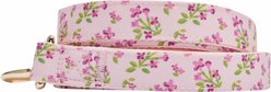 Dogs & Cats & Co. Lilac Flower Polyester Dog Leash, Pink, Small: 5-ft long, 3/4-in wide slide 2 of 3