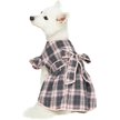 Show in main carousel: Dogs & Cats & Co. Lolita Fashion Inspired Plaid Tie Waist Dog Dress, Pink, 10-in slide 1 of 7