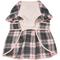 Show in main carousel: Dogs & Cats & Co. Lolita Fashion Inspired Plaid Tie Waist Dog Dress, Pink, 16-in slide 5 of 7