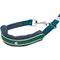 Show in main carousel: Dogs & Cats & Co. Multi-Functional with Duo Closure Polyester Dog Leash, Navy/Green, Medium: 5-ft long, 3/4-in wide slide 2 of 6