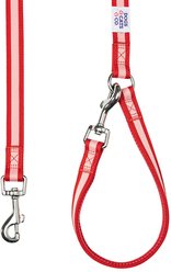 Dogs & Cats & Co. Multi-Functional with Duo Closure Polyester Dog Leash, Red/Pink, Medium: 5-ft long, 3/4-in wide slide 2 of 5