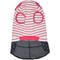 Show in main carousel: Dogs & Cats & Co. Peter Pan Collar Denim Stripes Dog Tank Dress, Pink, 10-in slide 5 of 7