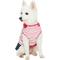 Show in main carousel: Dogs & Cats & Co. Peter Pan Collar Denim Stripes Dog Tank Dress, Pink, 20-in slide 3 of 7