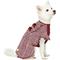 Show in main carousel: Dogs & Cats & Co. Plaid with Velvet Bowties Dog Dress, Burgundy Red, 10-in slide 2 of 8