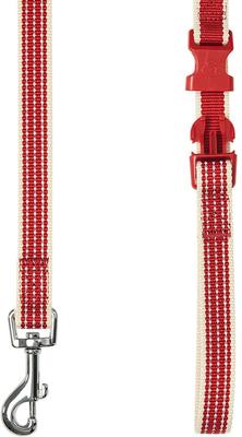 Show full view: Dogs & Cats & Co. Polyester 3M Reflective Dog Leash, Burgundy Red, Large: 4-ft long, 1-in wide slide 3 of 4